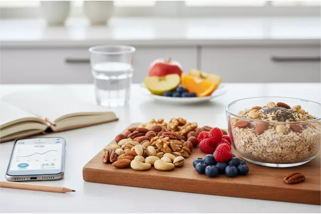 Ежедневная порция орехов: вес и глюкоза