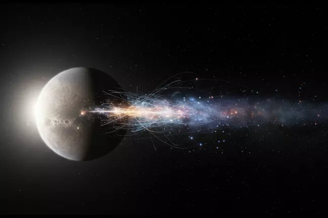 Солнечный ветер и утрата атмосферы Меркурия