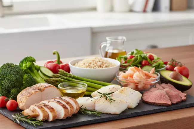 Продукты-основа рациона для постепенного похудения