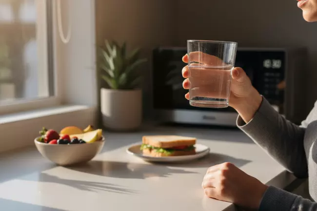Вода для контроля голода при похудении