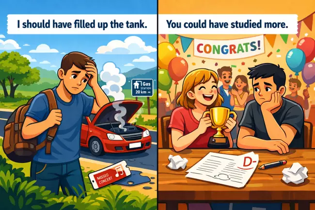 Perfect infinitive после модальных глаголов для критики