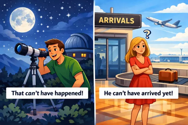 Модальные глаголы вероятности в прошлом