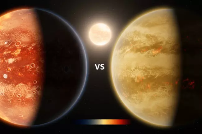 Температура планет Солнечной системы: Венера и Меркурий