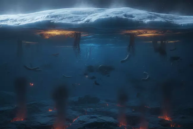 Океаны под ледяной корой спутников, теплоизоляция льда