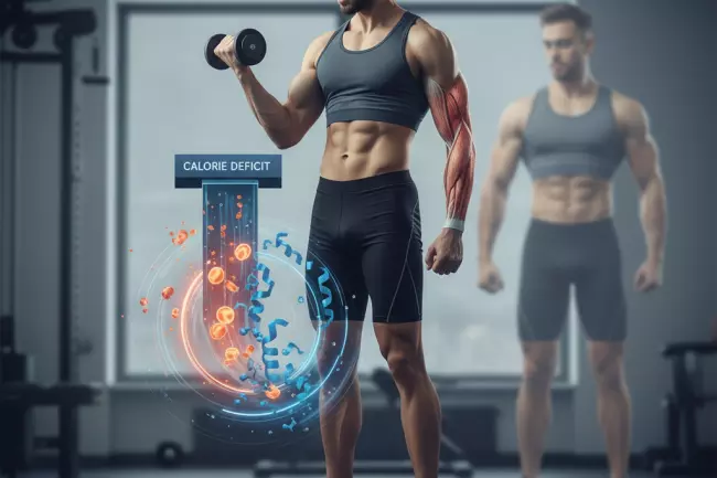 Потеря мышечной массы при резком похудении