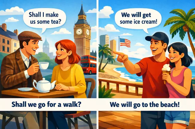 Shall в современном английском: правила и примеры