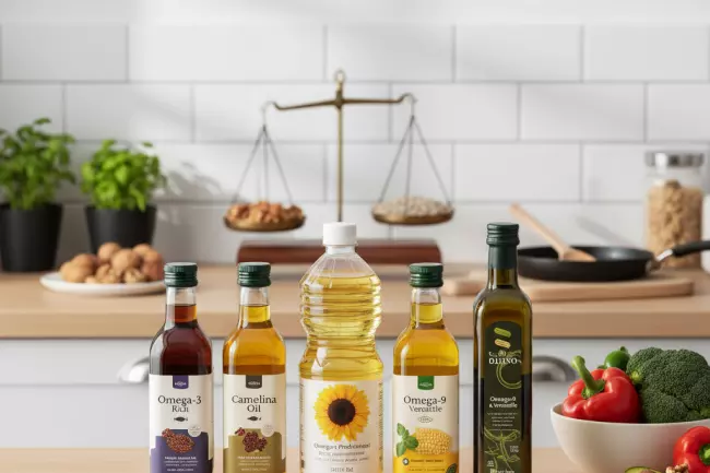 Ежедневное чередование растительных масел для баланса омега‑3 и омега‑6