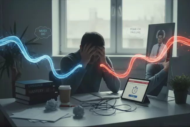 Внутренние конфликты и быстрая потеря мотивации