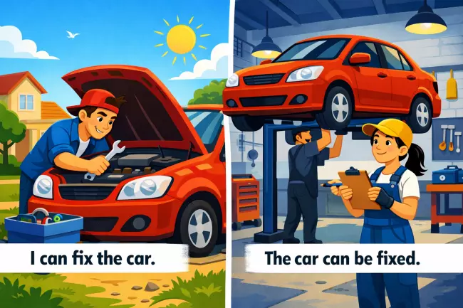 Модальные глаголы в пассивном залоге: смысл и фокус