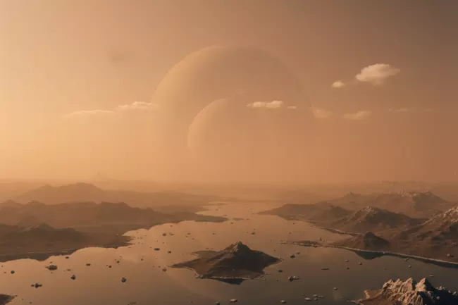 Титан — крупнейший спутник с плотной атмосферой