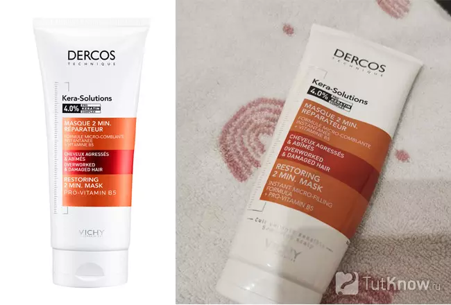 Vichy Dercos Energising Mask обзор маски для роста волос