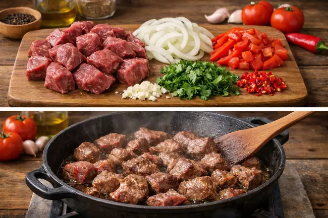 Чашушули из говядины по-грузински рецепт