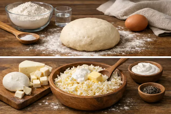Рецепт хинкали с сыром сулугуни