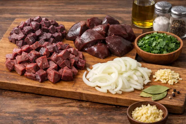 Рецепт кучмачи из говяжьих субпродуктов