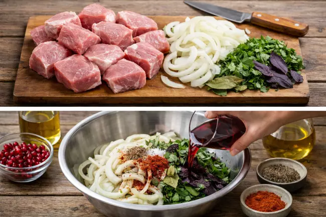 Мцвади из свинины пошаговый рецепт