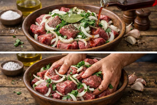 Мцвади из говядины по-грузински рецепт