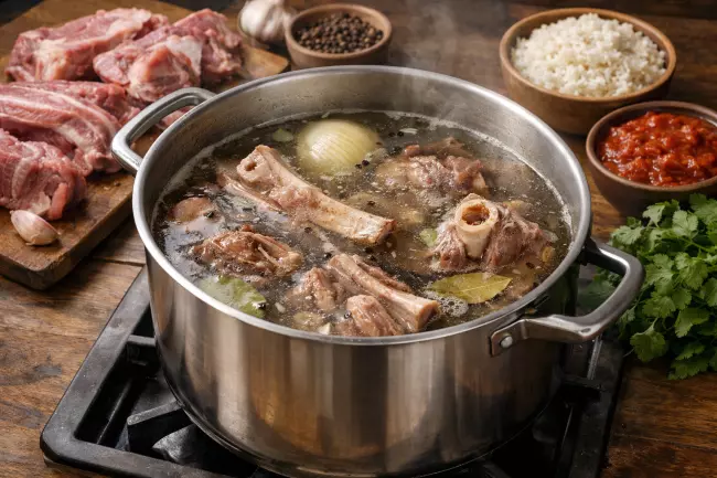 Классический харчо из баранины на кости