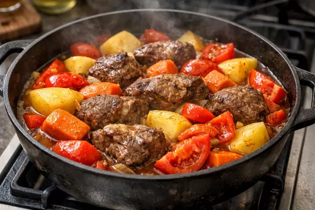Баранина с овощами по-грузински советы приготовления