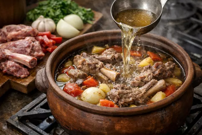 Чанахи из баранины по-грузински рецепт