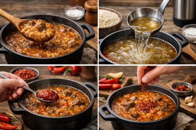 Харчо по-грузински густота и острота