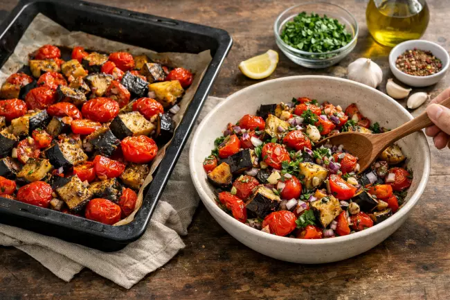 Классический аджапсандали по-грузински без жарки