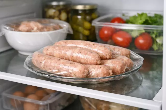 Домашние куриные купаты: выдержка перед приготовлением