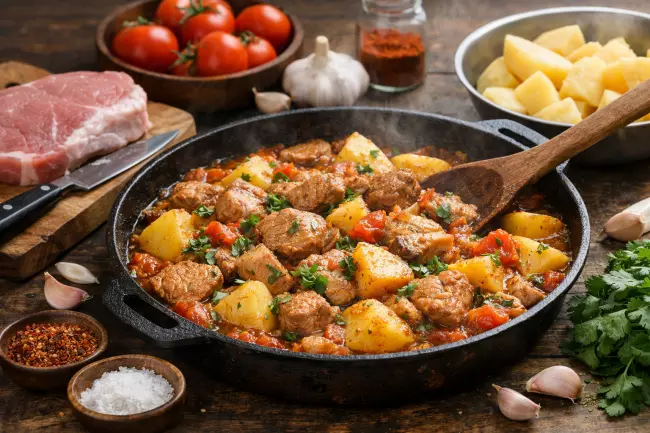 Ошибки приготовления грузинского жаркого из свинины