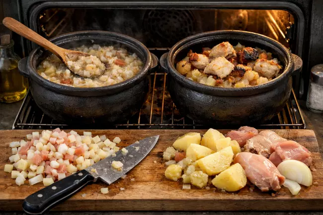 Ошибки приготовления чанахи с курицей и картошкой