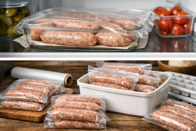 Хранение домашних куриных купат