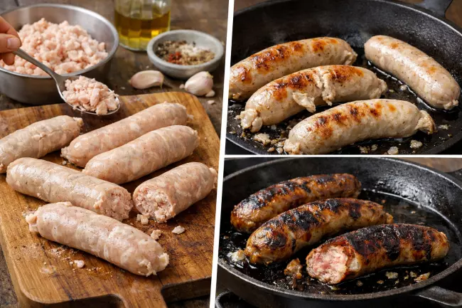 Ошибки приготовления домашних куриных купатов