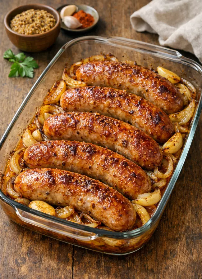 Купаты в духовке простой рецепт приготовления