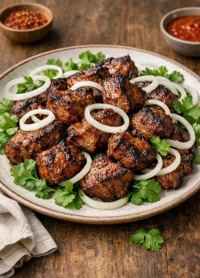 Мцвади из говядины по-грузински рецепт