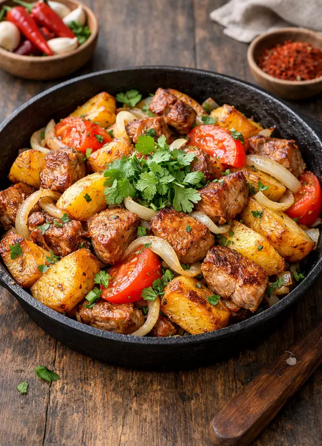 Оджахури со свининой по-грузински рецепт