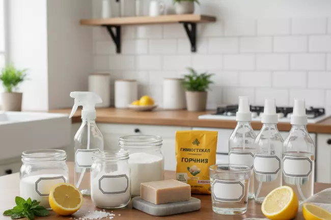 Натуральные средства для уборки дома