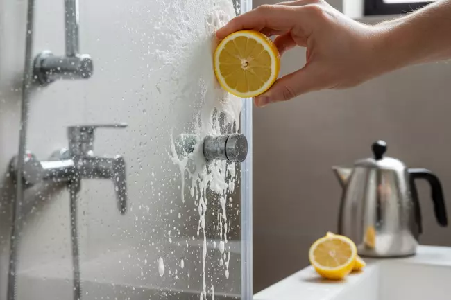 Удаление налёта лимоном в квартире
