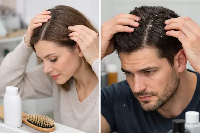 Перхоть: причины, лечение и домашний уход