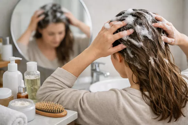 Правильный уход и очищение кожи головы