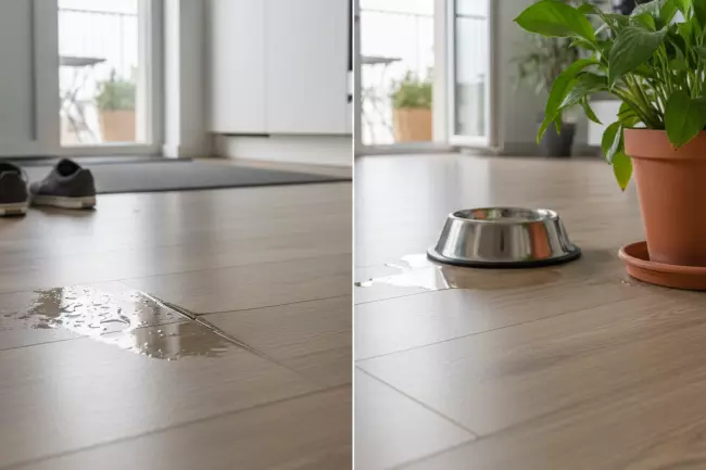 Защита ламината от влаги и вздутия