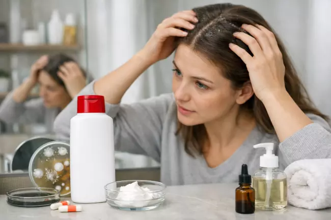 Перхоть: причины, лечение, кетоконазол 2%, уход