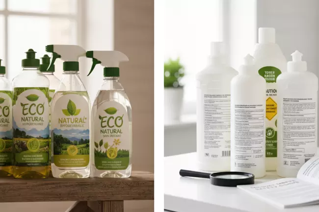 Выбор безопасной бытовой химии для дома