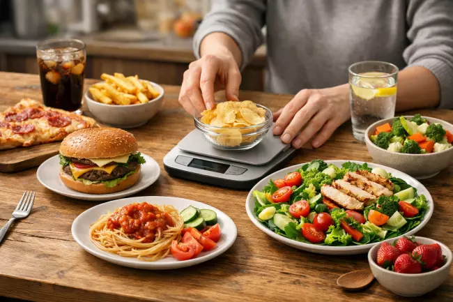 Эффективное похудение через дефицит калорий