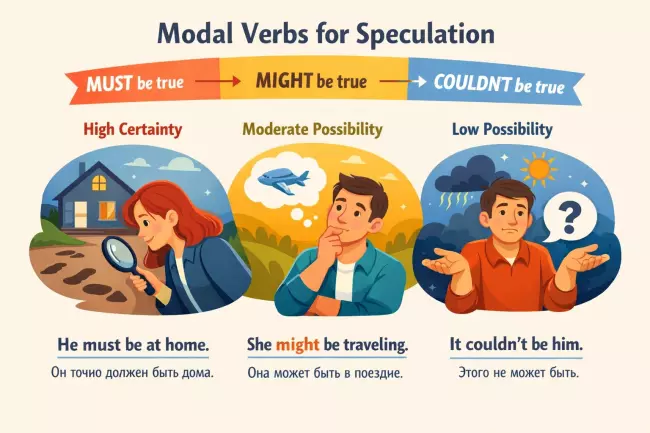 Сложные модальные конструкции для выражения предположений