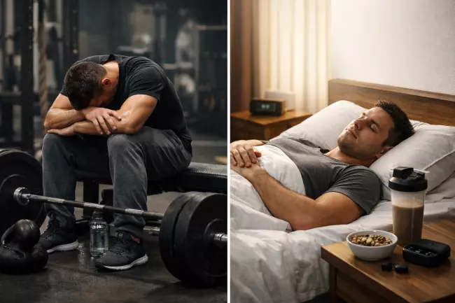 перетренированность и восстановление для роста мышц