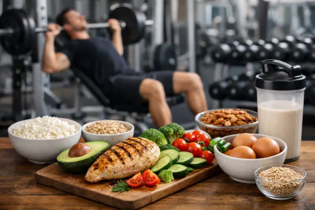 питание и тренировки для набора мышечной массы