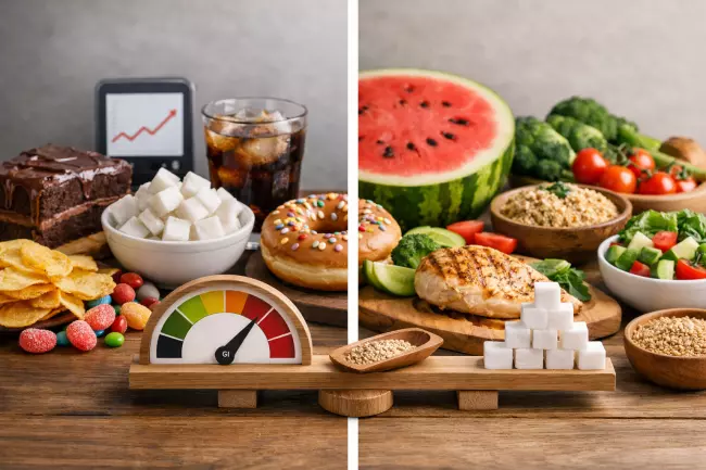 Продукты с высоким гликемическим индексом