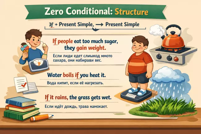 Zero Conditional: правила, структура, использование