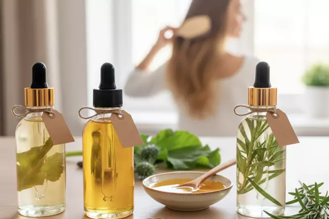 Натуральные масла для роста и ухода волос