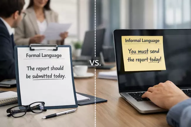 Модальные глаголы в формальной и разговорной речи