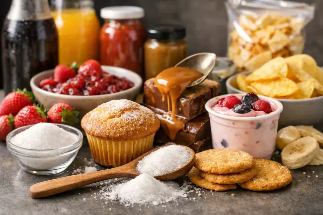 Скрытый сахар в продуктах питания