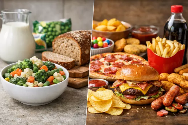 Продукты с высокой степенью обработки